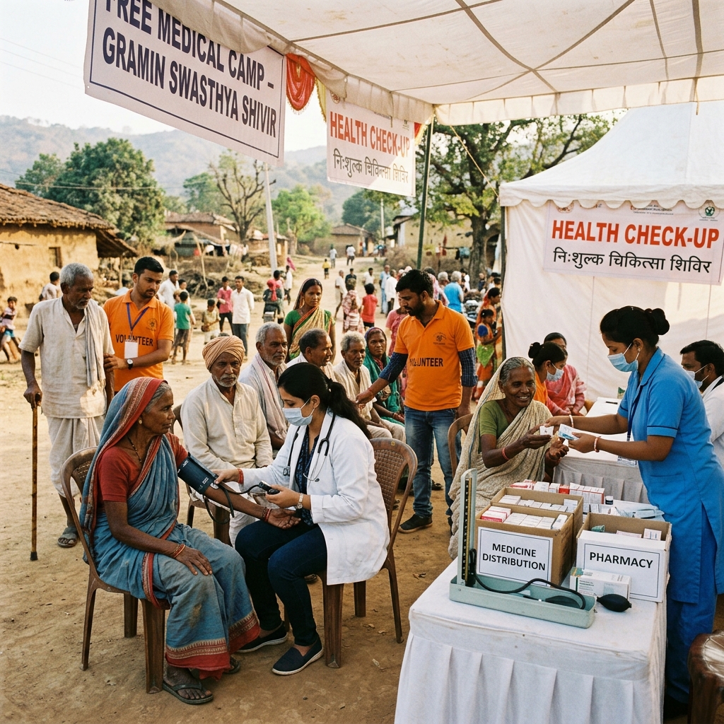 Health Camp - Deoria